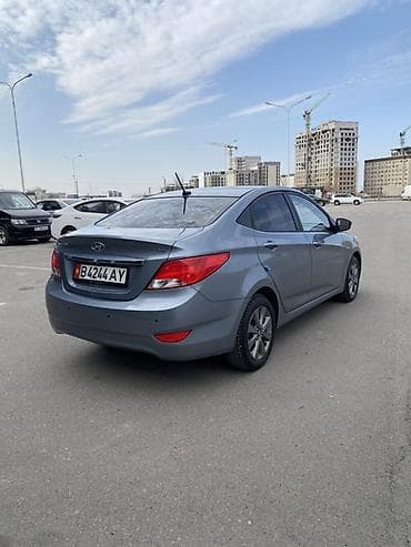 малолитраж: Hyundai Accent: 2017 г., 1.4 л, Автомат, Бензин, Седан — 4