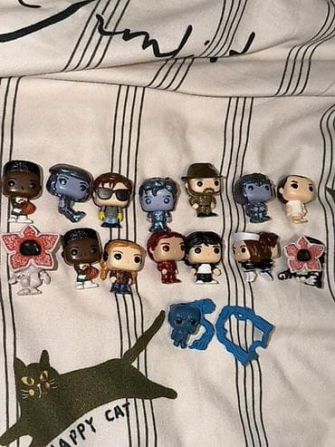 Коллекция мини-фигурок Funko (брелоки/мини-POP) по сериалу Stranger