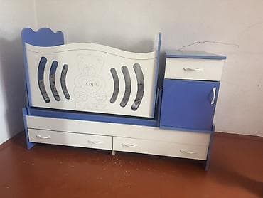 авто кровать: Детская кровать трансформер, Б/у, Другой тип, цвет - Коричневый — 2