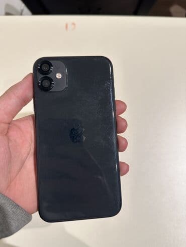 принеси старый телефон получи новый: IPhone 11, Новый, 128 ГБ, Black Titanium, Чехол, 80 % — 6