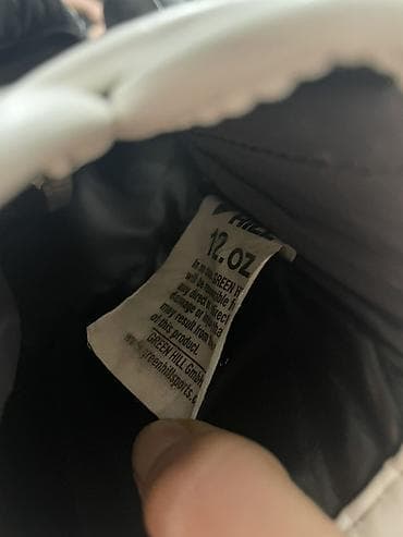 Кол каптар: Перчатки боксерские Green Hill, модель HAMED, 12 oz. - Цвет: черный с — 4