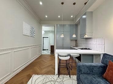 ts group: Студия, 48 м², Асанбай мкр Элитка, 2 этаж, Дизайнерский ремонт — 3