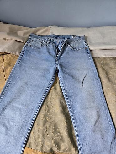 джинсы 29: Джинсы Levi’s 511, светло-голубой деним. - Модель: 511 Slim - Размер — 2