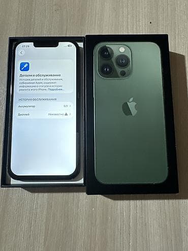 apple iphone 6 plus: IPhone 13 Pro, Б/у, 256 ГБ, Alpine Green, Коробка — 7