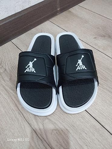 сандалии мужские: Мужские сандалии, 40, 40.5, 41, Air Jordan, Новый, цвет - Черный, Самовывоз — 4
