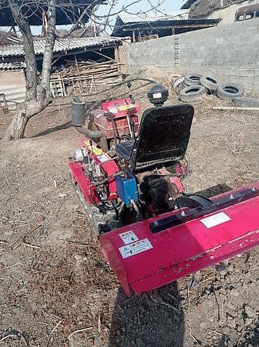 мотоблок дизельный бу: Мотоблок-гусеничный с фрезой для обработки почвы - Тип — 4