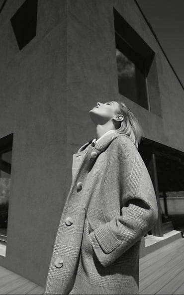 Прокат одежды: Пальто на осень-весну р.48-50 Италия, шерсть и ангора, фирма Diego M — 6