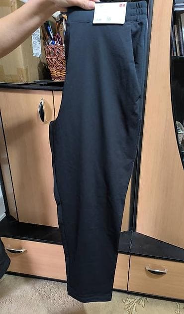 bootcut jeans: Мужские брюки, L, Uniqlo, Новый, цвет - Синий, Самовывоз, Платная доставка — 5