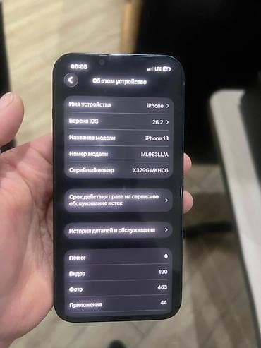 redmi note 4pda: IPhone 13, Б/у, 256 ГБ, Midnight, Чехол, 79 % — 6