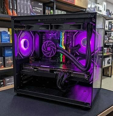 самсунг note: Компьютер, ядер - 8, ОЗУ 16 ГБ, Для несложных задач, Новый, AMD Ryzen 7, AMD Radeon RX 6700 XT, HDD + SSD — 1