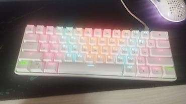 intel cor i7: Клавиатура, Механическая, Проводное подключение, Размер: 60% — 1