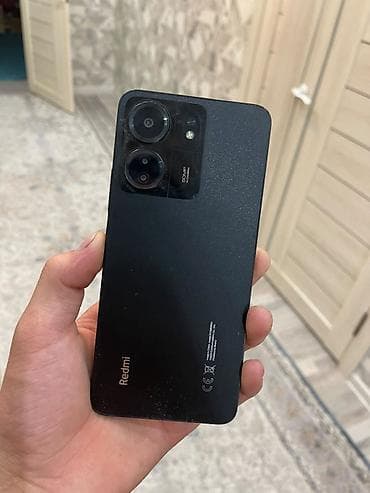redmi 11 т: Redmi, Redmi 13C, Колдонулган, 256 ГБ, түсү - Кара — 1