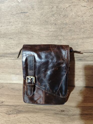 кожаный ремешок для часов: Барсетка, Материал: Натуральная кожа, Новый — 1