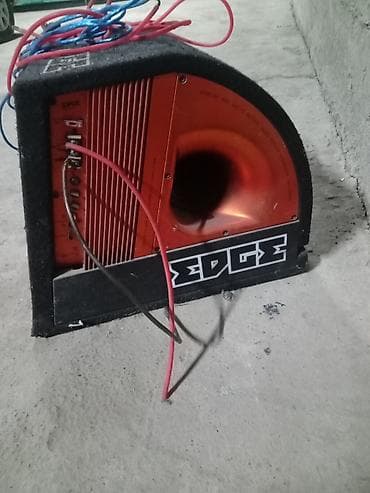 Сабвуфер EDGE в корпусе с фазоинвертором - Корпусной автомобильный