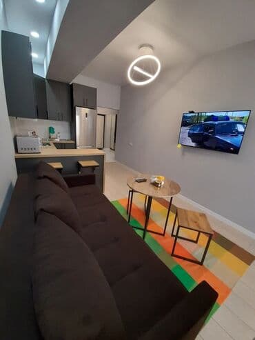 суточные квартиры бишкек филармония: 1 комната, Душевая кабина, Постельное белье, Кондиционер — 4