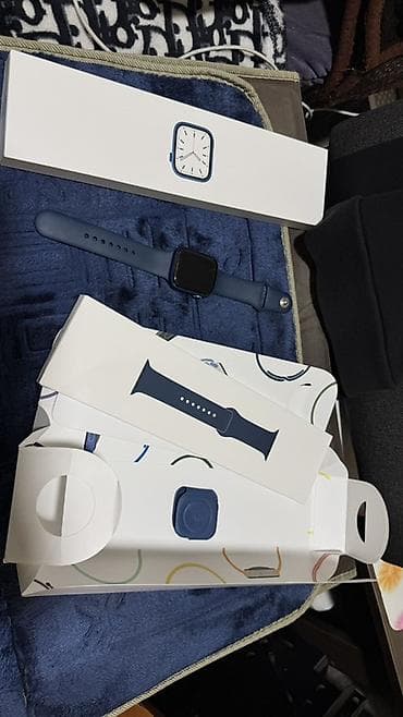 gps маяк для животных: Apple Watch Series 7 GPS, 45 мм — алюминий (цвет Blue) с силиконовым — 2