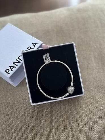 браслет mi: Пандора 925 проба Серебро С оформлением (в комплекте фирменный — 9