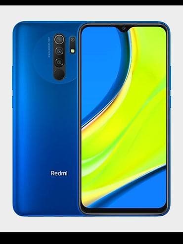 mini display port: Redmi, Redmi 9, Б/у, 32 ГБ, цвет - Синий, 2 SIM — 1