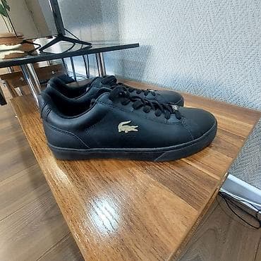 Мужские кроссовки, 40.5, Lacoste, Новый, цвет - Черный