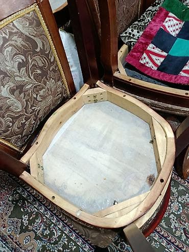 для кафе столы: Стул для зала, Б/у, Дерево — 5