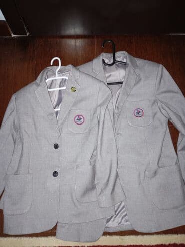 волейбольные формы: Школьная форма, цвет - Серый, Новый — 2