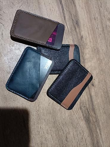 сойко золота: Картхолдер из натуральной кожи Ручная работа — 1