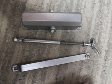 фиксатор дверей: Дверной доводчик, Пружинный, Для алюминиевых дверей, Без установки, Платная доставка, Самовывоз, Новый — 1