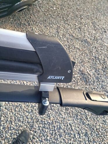 багажник для велосипедов: Крепление для лыж и сноубордов На поперечные дуги Atlant, Бесплатная доставка — 6