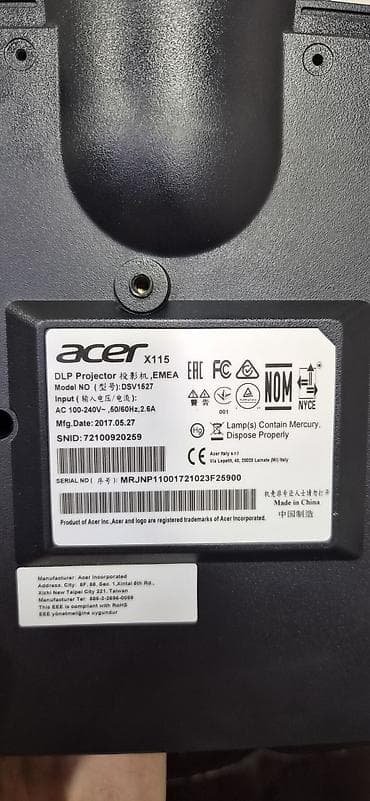 проекторы dlp: Проектор Acer (DLP) - Технология проекции: DLP - Ручная регулировка — 9