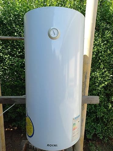 power: Накопительный водонагреватель Объем бака: 100 л, Royal Clima, Электрический, Регулятор температуры, Эмалированная сталь, Б/у — 1