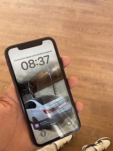 обмен на 11: IPhone 11, Б/у, 128 ГБ, Black Titanium, Чехол, 78 % — 2