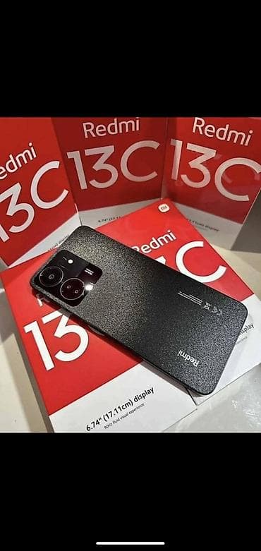 Redmi, Redmi 13C, Б/у, 128 ГБ, цвет - Черный, 1 SIM, 2 SIM at lalafo.kg Redmi, Redmi 13C, Б/у, 128 ГБ, цвет - Черный, 1 SIM, 2 SIM