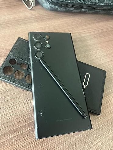 redmi note 3: Samsung Galaxy S22 Ultra, Б/у, 256 ГБ, цвет - Черный, 1 SIM — 1