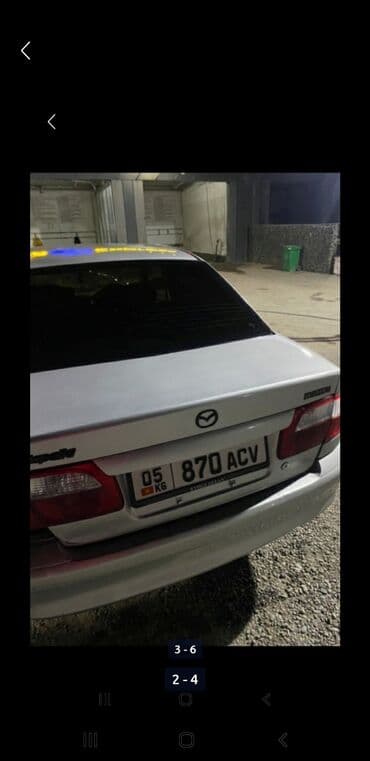 срочно продам авто в связи с переездом: Mazda 616: 2001 г., 1.8 л, Механика, Бензиновая, Седан — 4