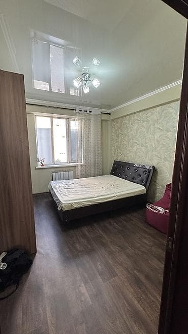 московский тыныстанова: 2 комнаты, 64 м², Тунгуч мкр Элитка, 2 этаж, Евроремонт — 4