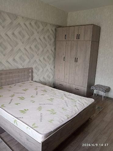 квартиры кызыл кия: 2 комнаты, С мебелью полностью — 3