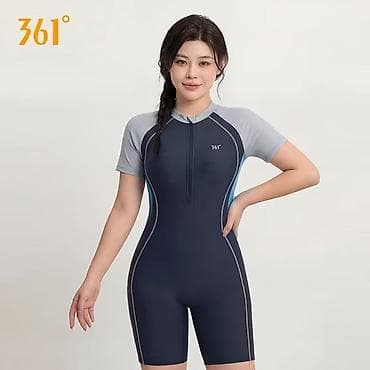 Личные вещи: Спортивный плавательный костюм, Купальник, Плавание, 3XL — 1