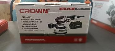 orbit: Экцентриковая шлифовальная машина CROWN CT5041 - Диаметр подошвы: 125 — 3