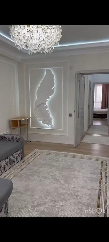bishkek flats: 2 комнаты, Риэлтор, С мебелью полностью — 3