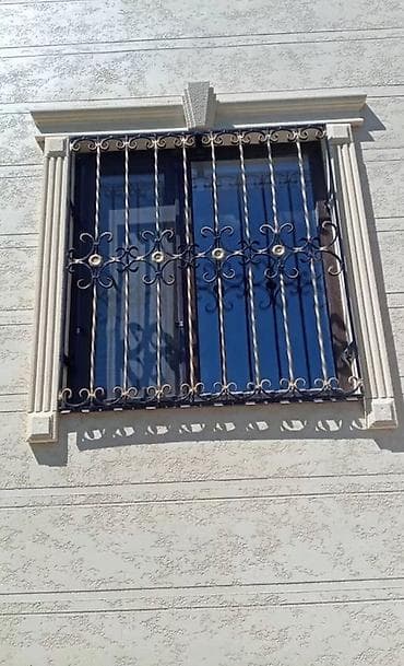 Решетки для окон, Кованные, На заказ, Платная установка
