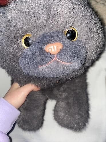 Мягкая игрушка — плюшевый кот. МОГУ СДЕЛАТЬ СКИДКУ Описание: - Цвет