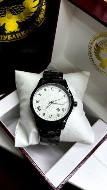 Прокат одежды: Скидка! Часы КЫРГЫЗСТАН Наручные часы с гербом и надписями на — 4