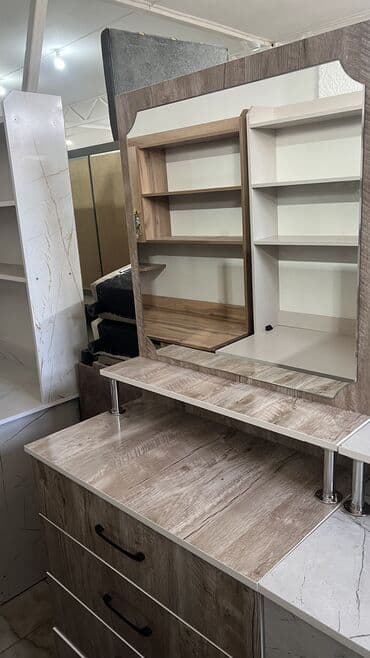 мебель столы: Камод для одежды,новый,с зеркалом Бесплатная доставка Стильный — 6