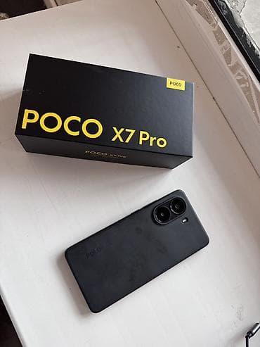 Poco X7 Pro, Б/у, 512 ГБ, цвет - Черный, 2 SIM