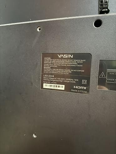 ps3 hdmi: Телевизор YASIN LED-4369 - Диагональ: 43 дюйма (LED-панель) - — 3