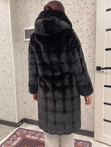 дорожные чемоданы на колесах: Шуба, По колено, Китай, С капюшоном, L — 3