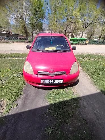 мини машина электро: Toyota Yaris: 2000 г., 1.3 л, Механика, Бензин, Хэтчбэк — 4