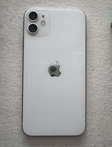 apple 13: IPhone 11, Белый, 74 % — 1