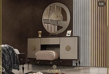 Эмерек гарнитурлары: Уктоочу бөлмө гарнитуру, түсү - Күрөң — 2