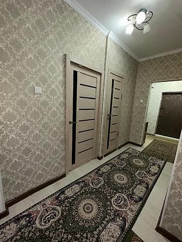 106: 4 комнаты, 84 м², Учкун мкр 106 серия улучшенная, 9 этаж, Евроремонт — 2